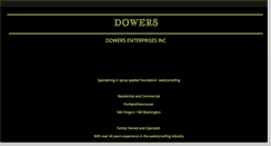 Desktop Screenshot of dowers.co